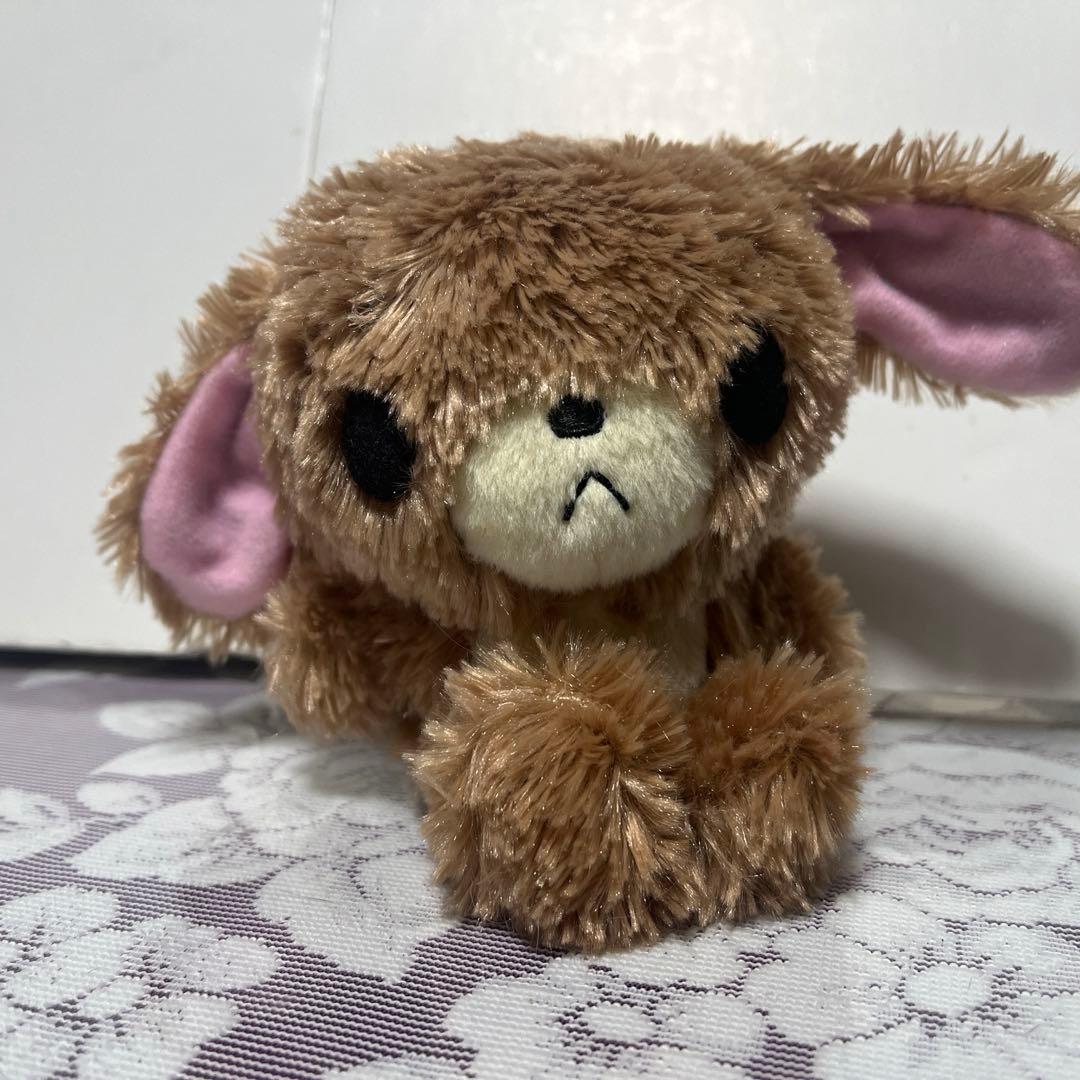 未使用③❤️ シュガーバニーズ フレンド 動く ぬいぐるみ うなずき くろうさ
