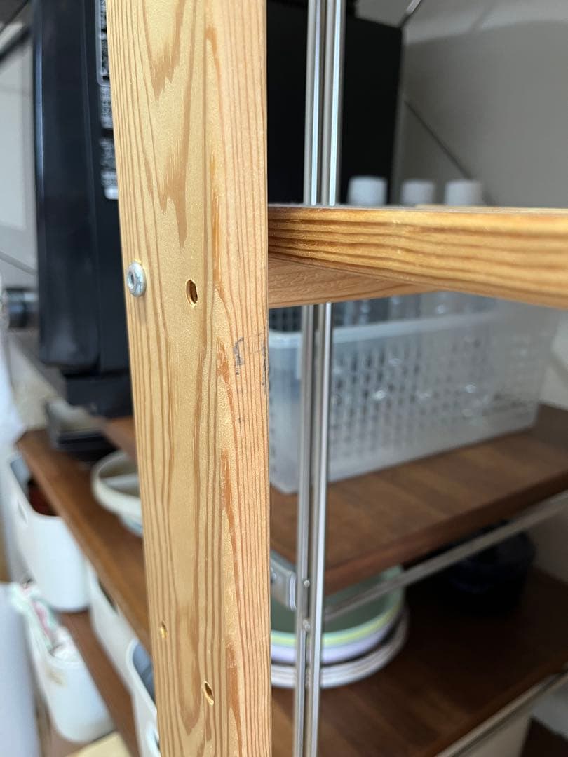 IKEA HEJNE ヘイネ　木製オープンシェルフ 収納棚