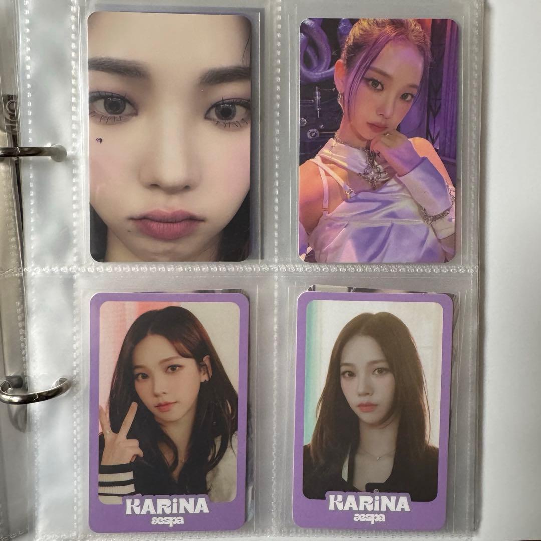 aespa カリナ KARINA トレカ 9枚セット - メルカリ