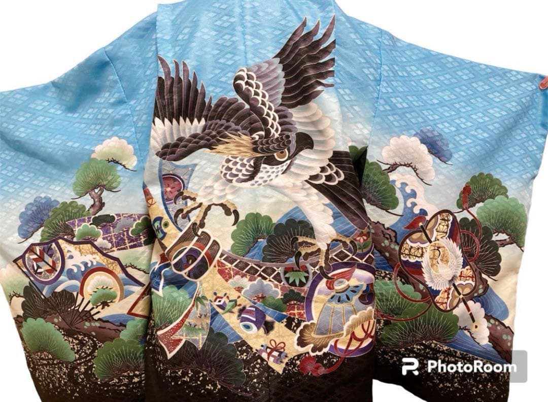 【中古品】5歳用 七五三 祝い着