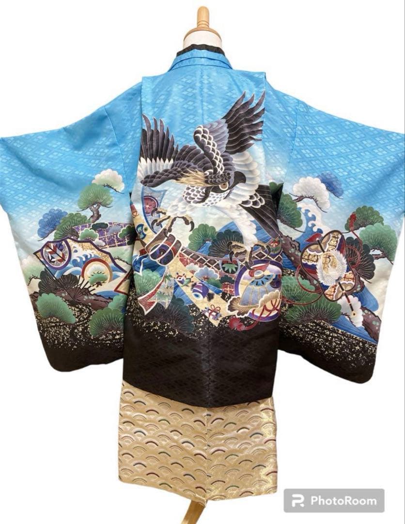 【中古品】5歳用 七五三 祝い着