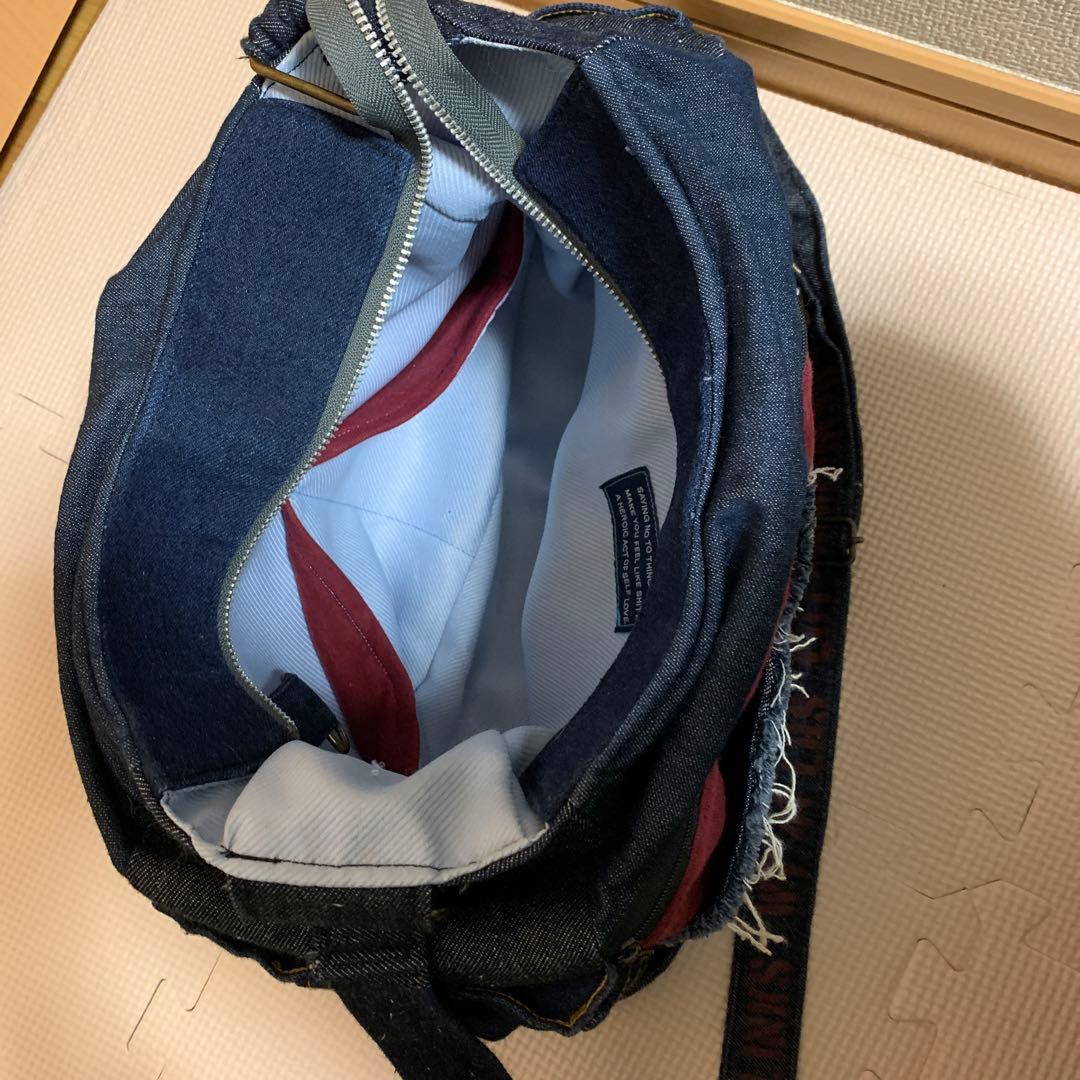 デニムリメイクバッグ