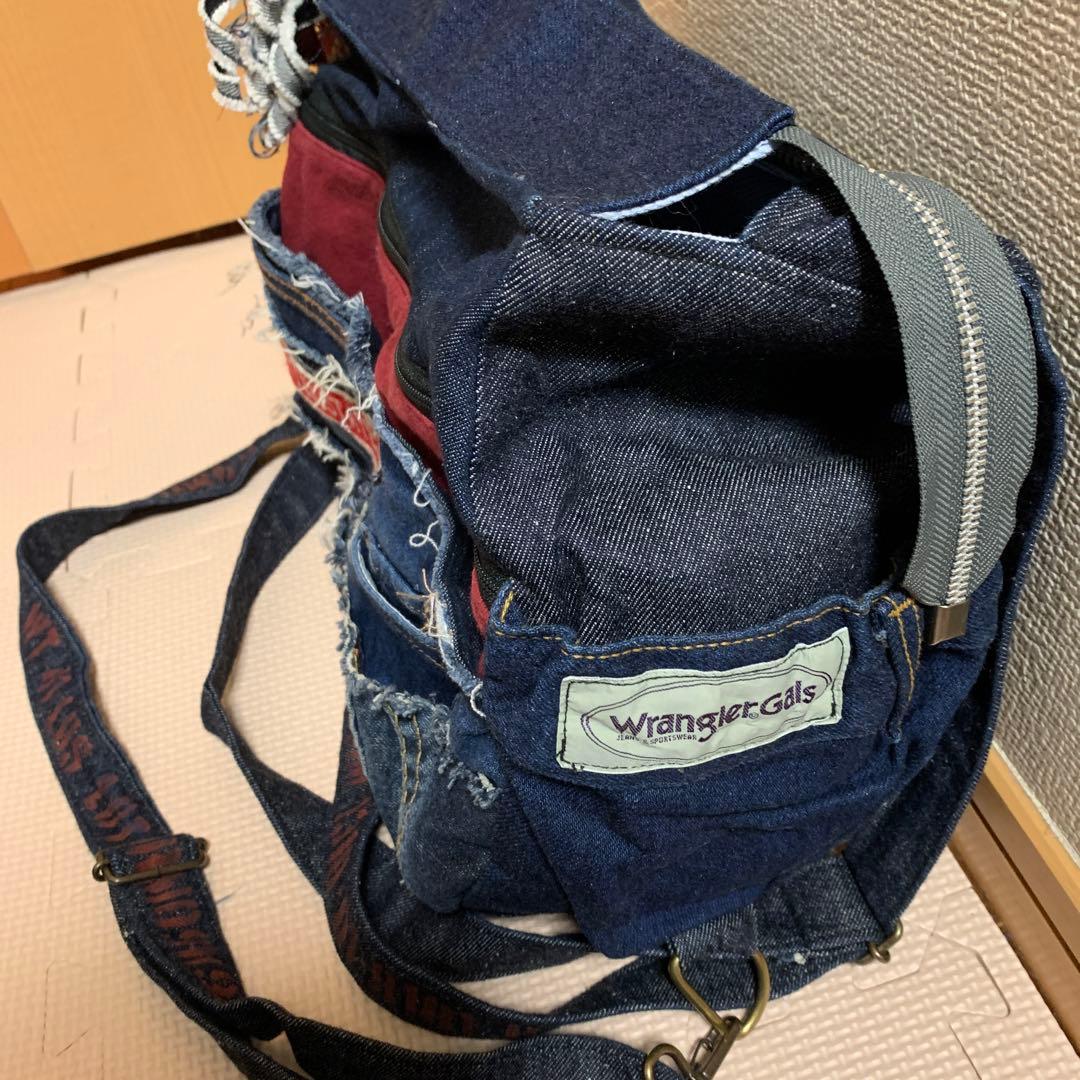 デニムリメイクバッグ