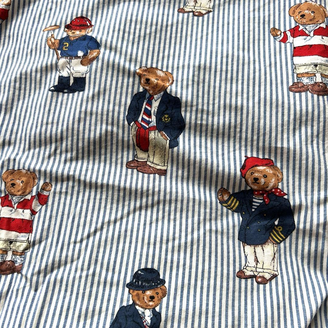 ラルフローレン３点セット　シングル 掛け布団カバー、ベットカバー、ピローカバー