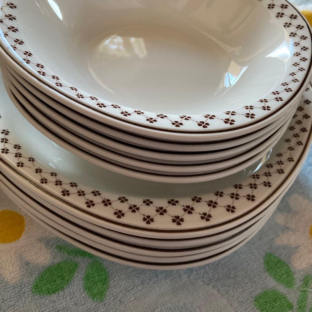 希少✨　ノリタケ　バーサトーン　大　中　小皿　各５枚✨　スープ皿セット25枚