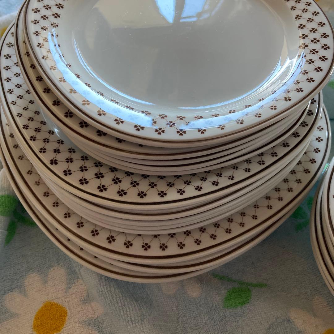 希少✨　ノリタケ　バーサトーン　大　中　小皿　各５枚✨　スープ皿セット25枚