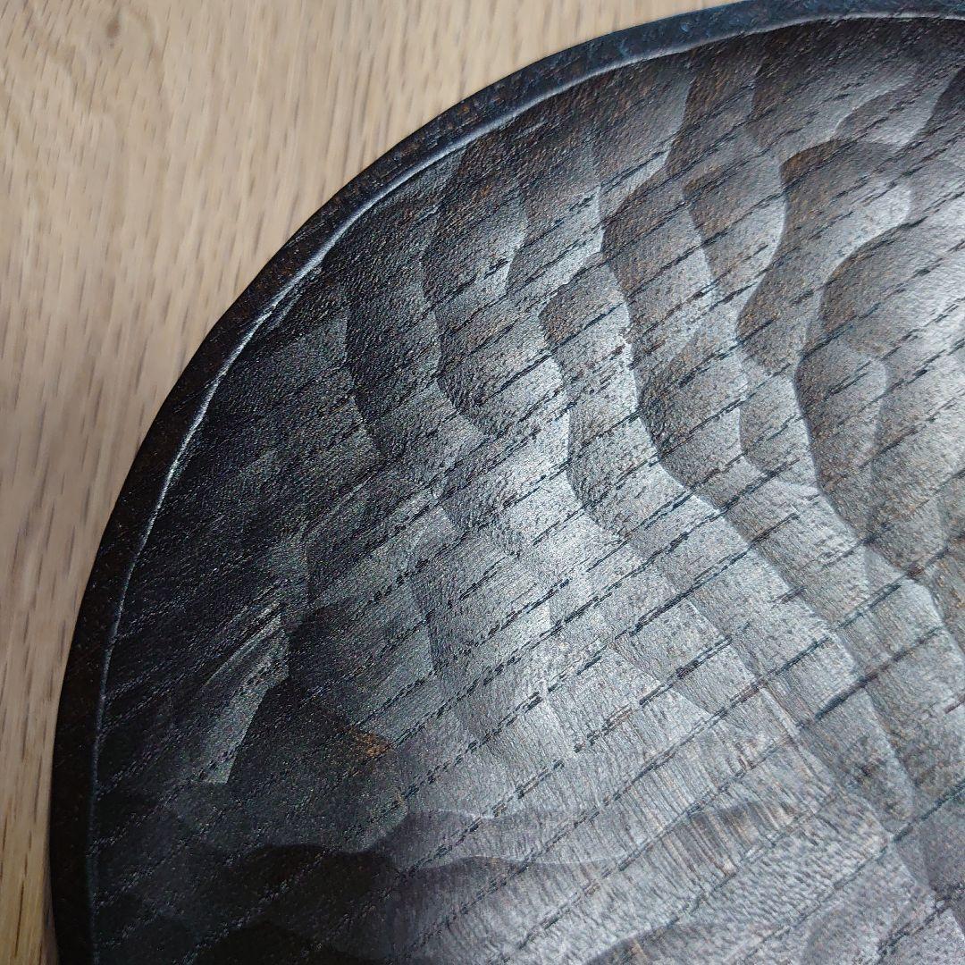 三谷龍二さん　漆５寸皿