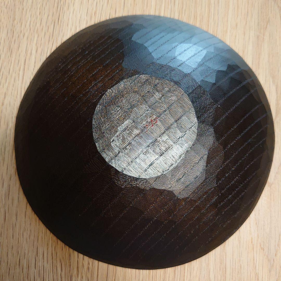 三谷龍二さん　漆５寸皿