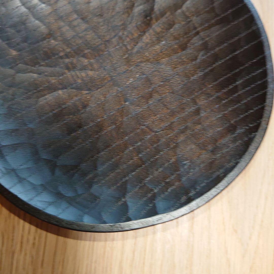 三谷龍二さん　漆５寸皿