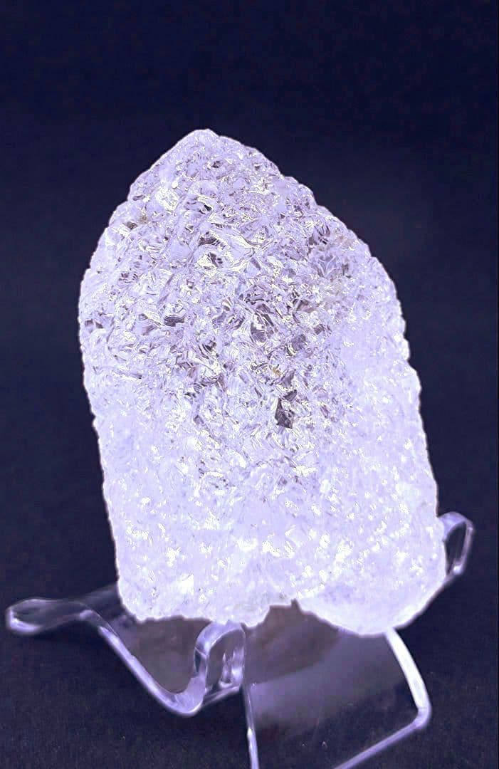 ブラジル産　エッチドクォーツ　蝕像水晶　ポイント　瞑想　癒やし　浄化　魔除け