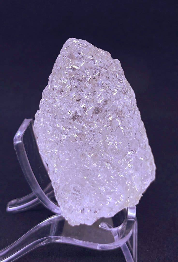 ブラジル産　エッチドクォーツ　蝕像水晶　ポイント　瞑想　癒やし　浄化　魔除け