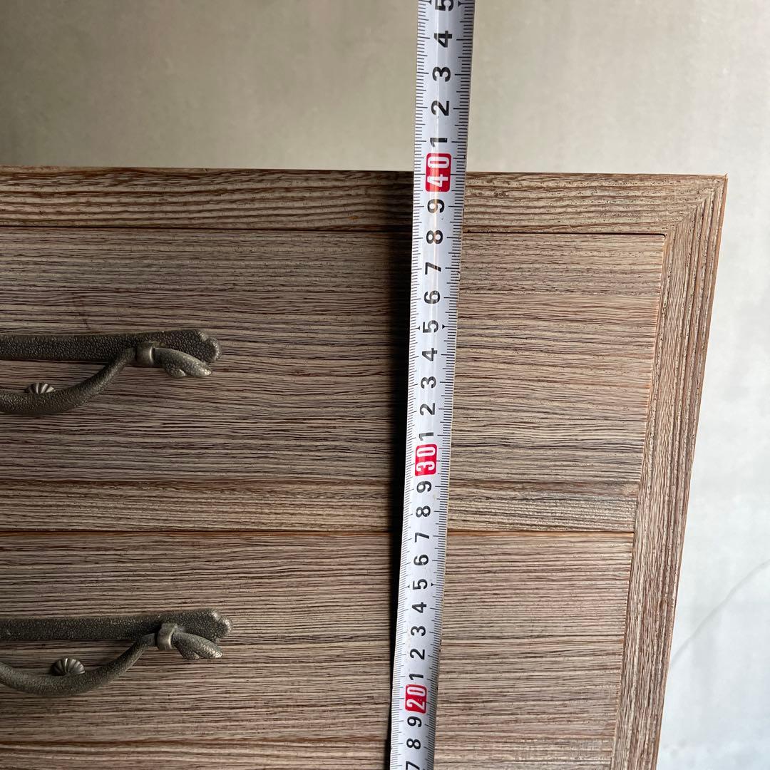 会津松本 手許 ３段 小引き出し 整理箱 抽斗 書類入れ