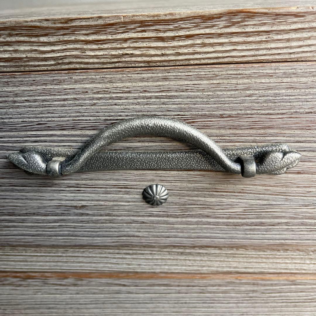 会津松本 手許 ３段 小引き出し 整理箱 抽斗 書類入れ