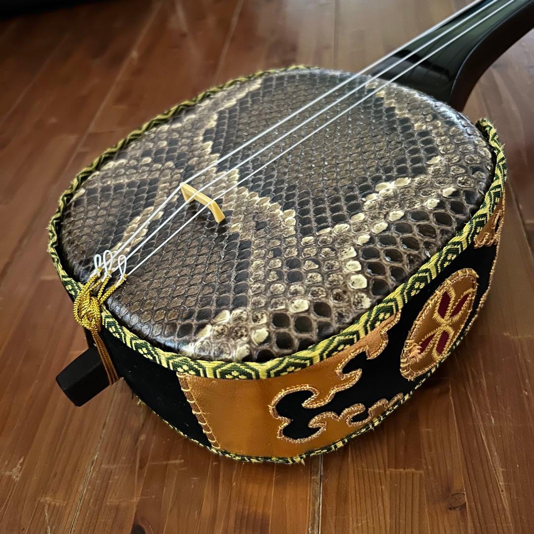 ◼️宮古島から⑧◼️本皮三線◼️女性◼️沖縄◼️初心者◼️実際の