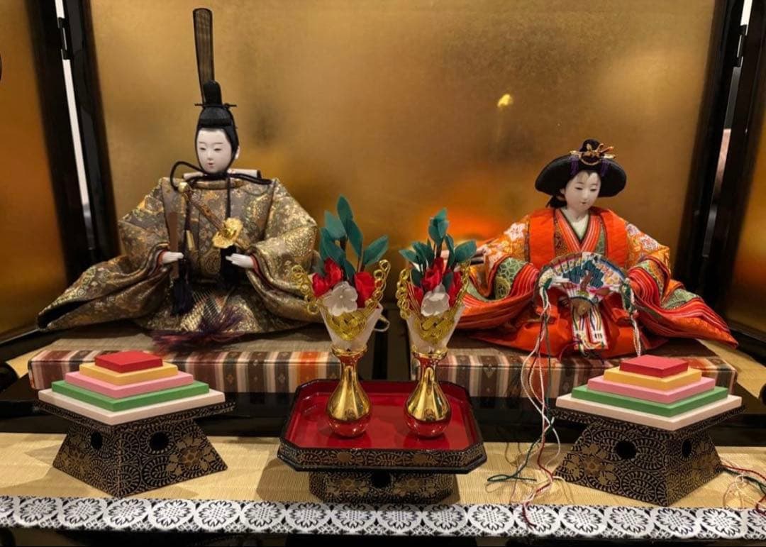 雛人形＊親王飾り/大橋弌峰作　有職京雛 お雛様①