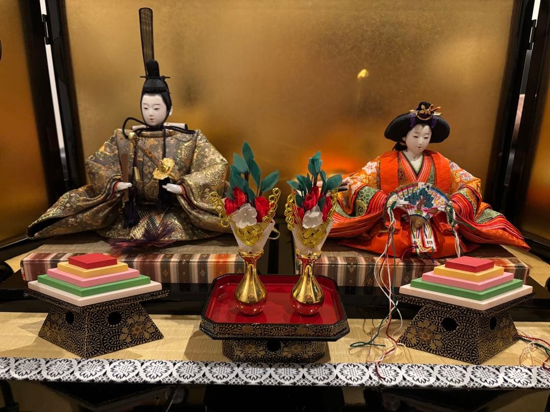 雛人形＊親王飾り/大橋弌峰作　有職京雛 お雛様①