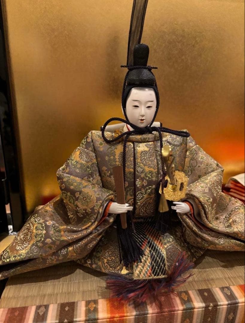 雛人形＊親王飾り/大橋弌峰作　有職京雛 お雛様①