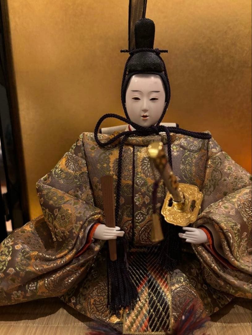 雛人形＊親王飾り/大橋弌峰作　有職京雛 お雛様①