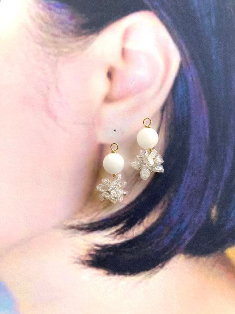 no.259 クリアクォーツのスパーク