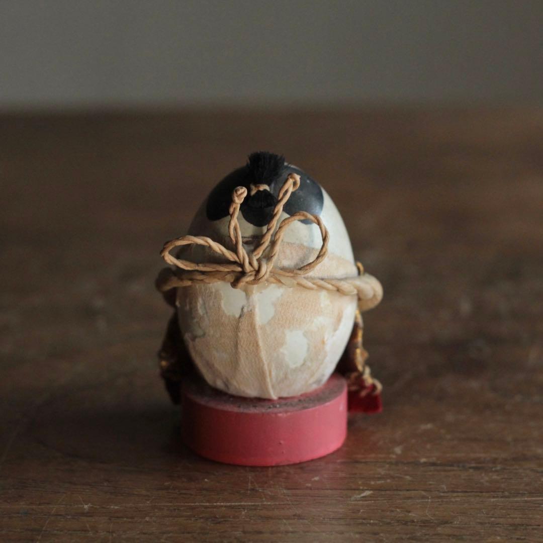 卵人形 お相撲さん 郷土人形 民芸 古道具 アンティーク