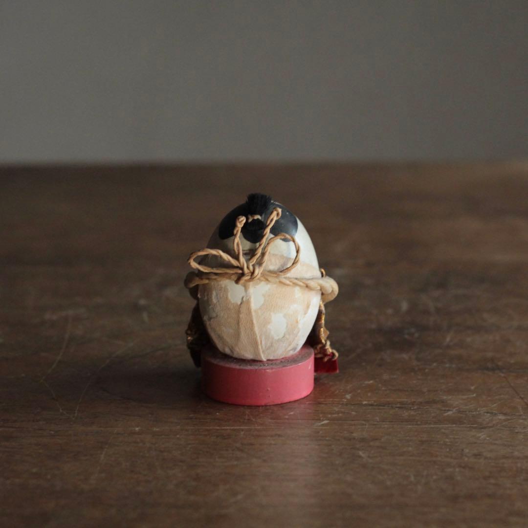 卵人形 お相撲さん 郷土人形 民芸 古道具 アンティーク