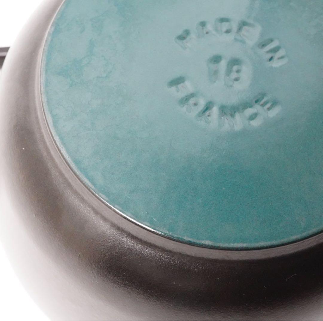 【美品】ストウブ staub Wa-NABE M 18cm ブラック