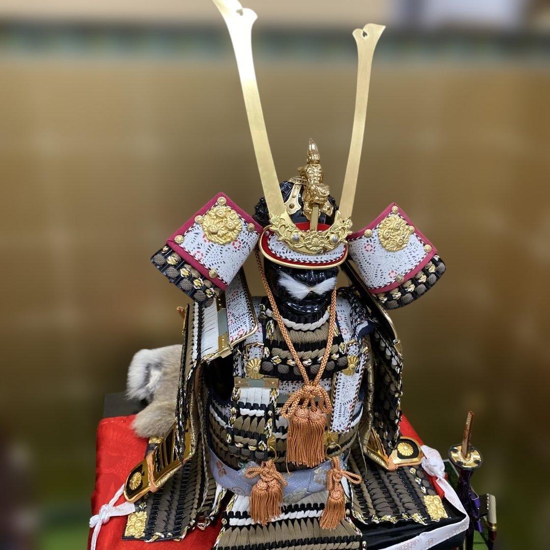 ☆五月人形　鎧兜　東都二代　暁山　小柴暁山作☆