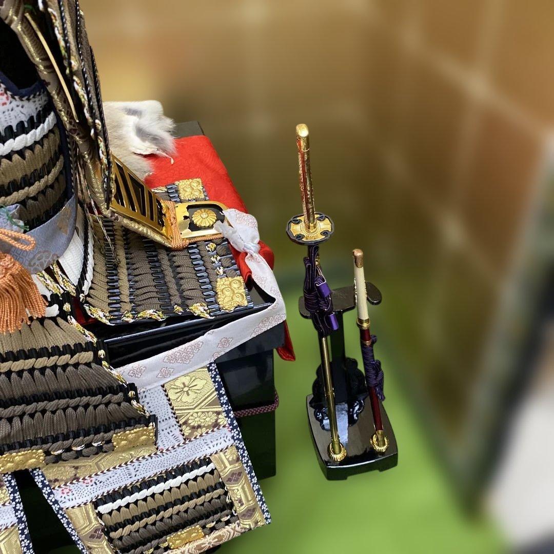 ☆五月人形　鎧兜　東都二代　暁山　小柴暁山作☆