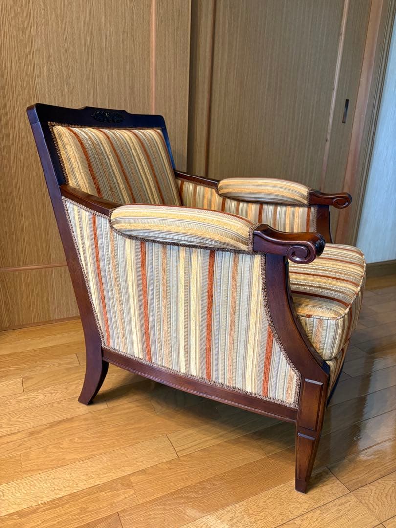 神戸元町家具 メープル不二屋 ソファー1人掛け FM-431 No.1