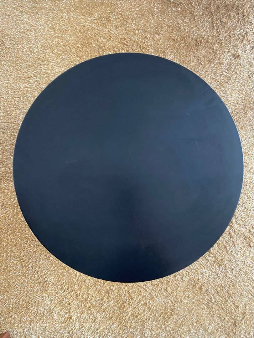 センターテーブル・ローテーブル IDEE WALLABY LOW TABLE ROUND Black