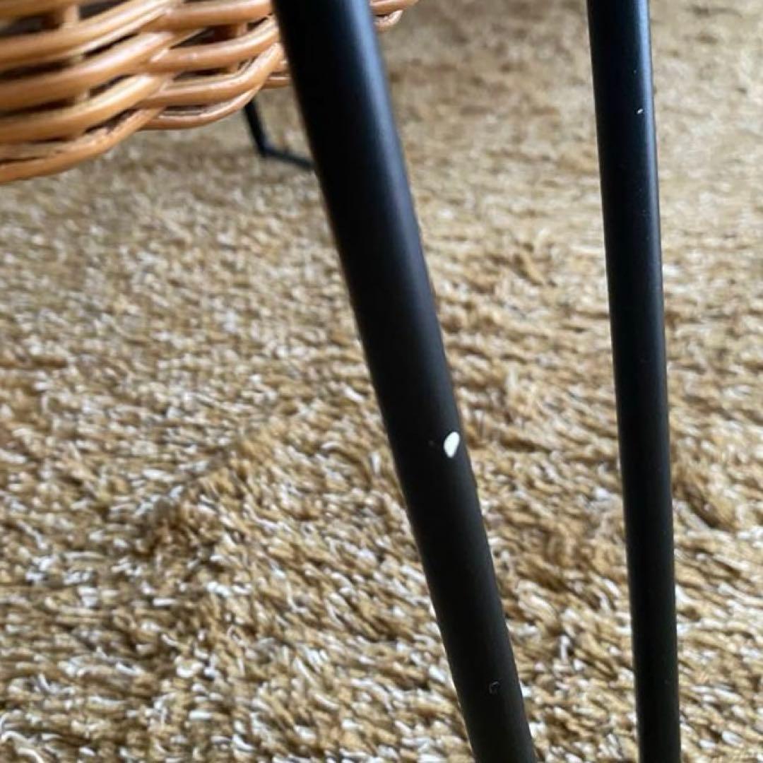 センターテーブル・ローテーブル IDEE WALLABY LOW TABLE ROUND Black