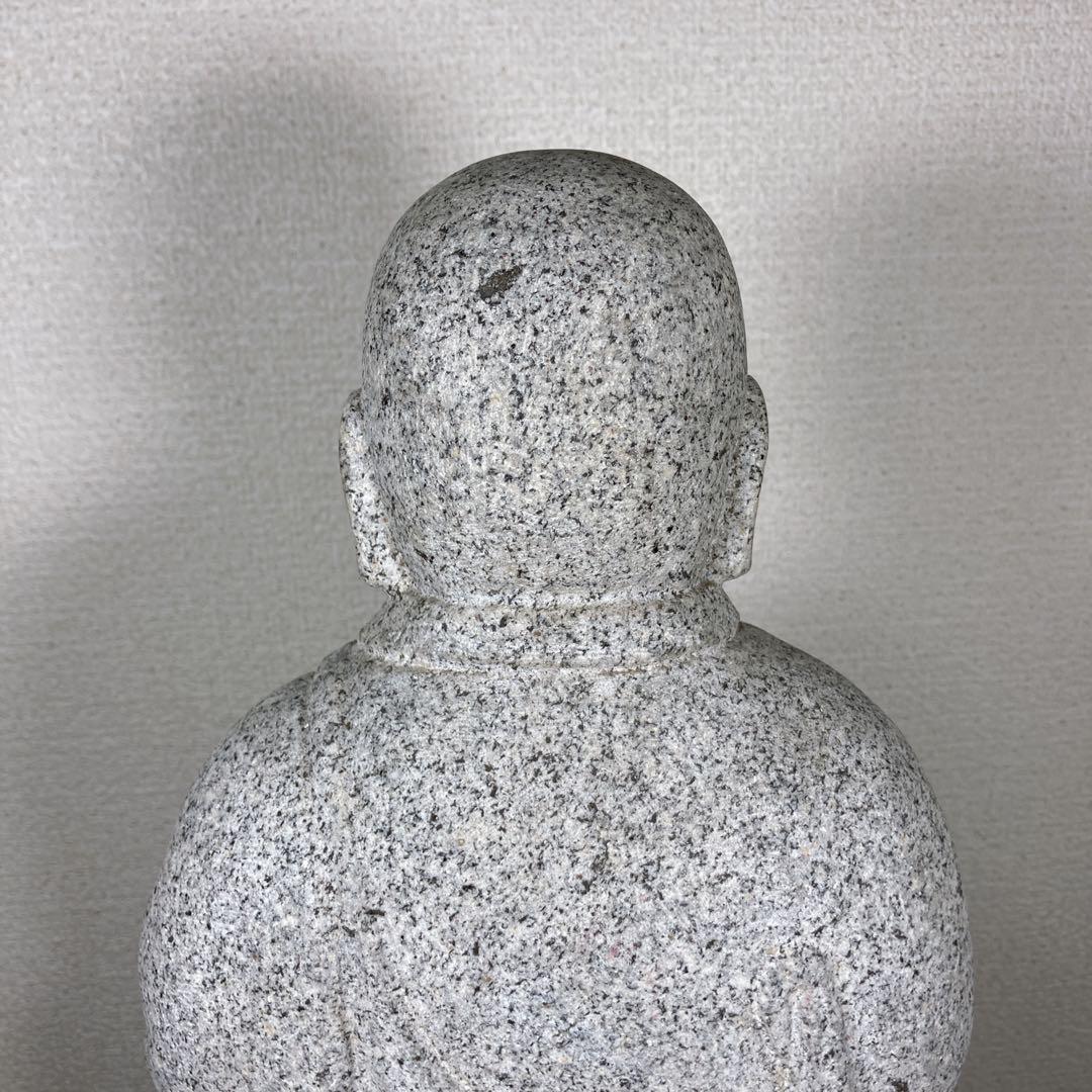 弘法大師 空海 坐像 御影石 石像 彫刻 石仏 野仏 仏像 真言宗 - メルカリ