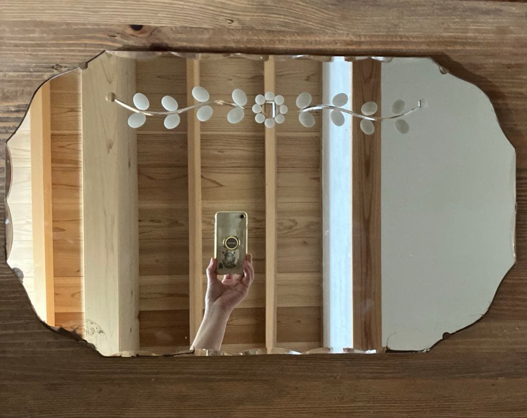 アンティークミラー　イギリス