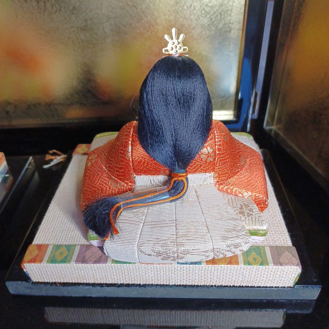 木目込み 賀茂雛 玉秀作 親王飾り 雛人形 お雛様 雛飾り 高級毛バタキ