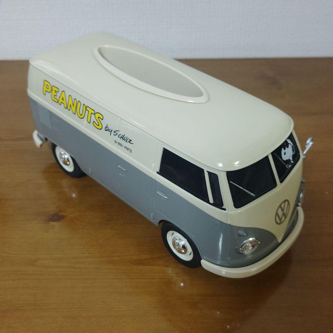 PEANUTS ジョークール VWバス ティッシュボックス