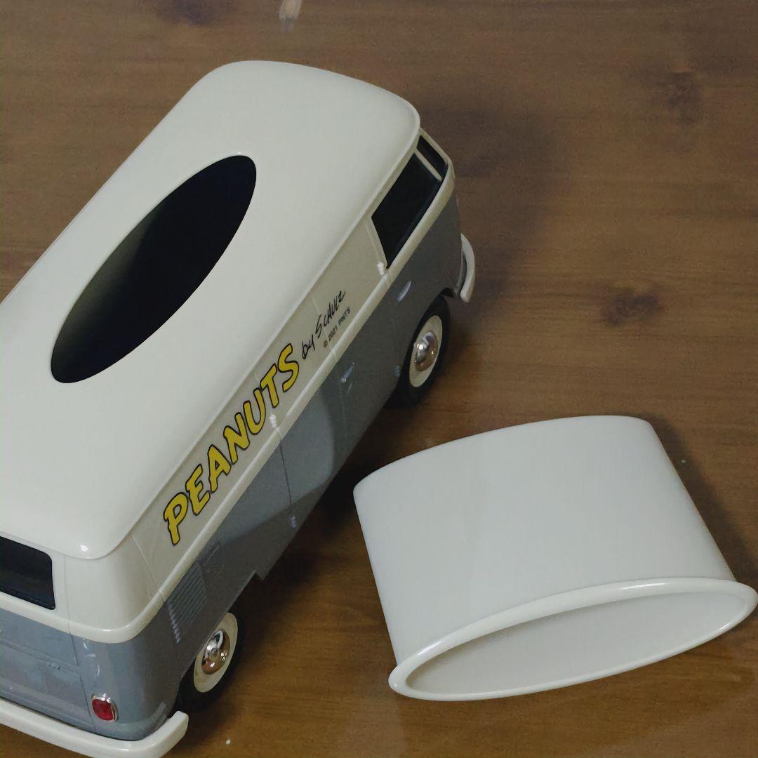 PEANUTS ジョークール VWバス ティッシュボックス