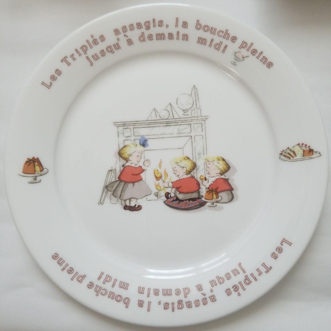 LES TRIPLES レトリプレ デザート プレート 6枚 皿 三つ子ちゃん