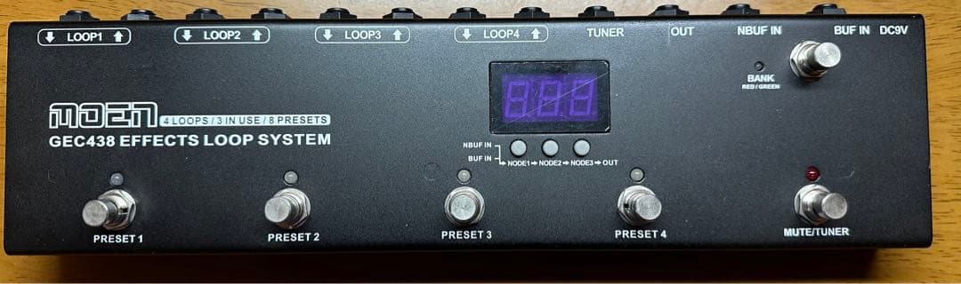 Moen GEC438 ギター エフェクト スイッチャー - メルカリ