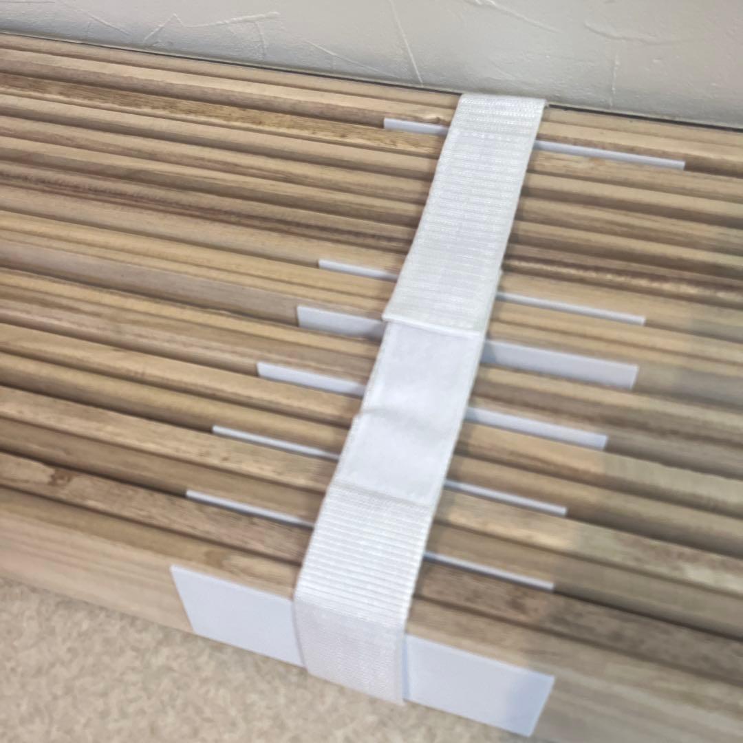 丸めてしまえる 桐すのこベッド　シングル　3点セット