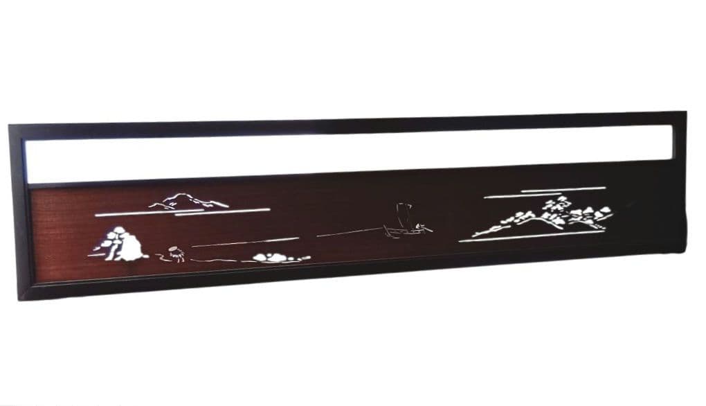 欄間2枚(写真1、2 )