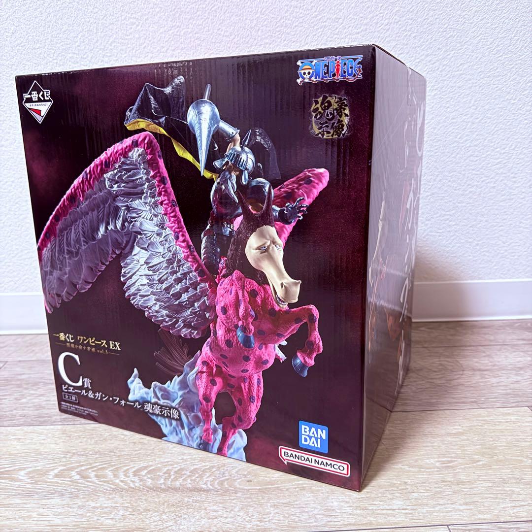 【おまけ付き】一番くじ ワンピース B賞 ピエール&ガン・フォール　魂豪示像
