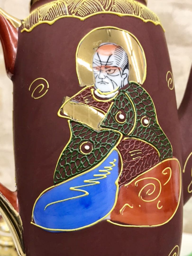 値下！【美品】里帰り　古薩摩　オールド薩摩　ティーセット