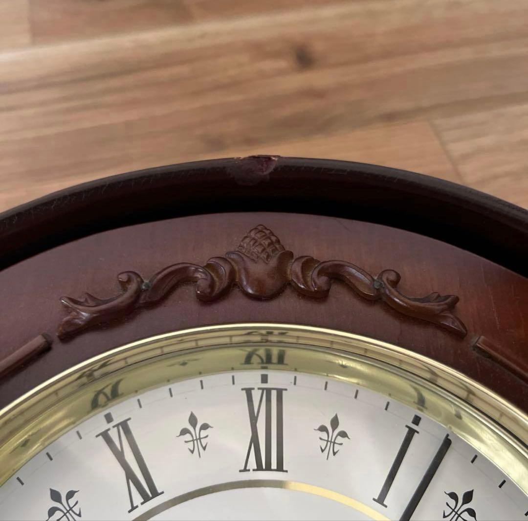 希少 昭和レトロ 柱時計 ゼンマイ式 ボンボン時計 ジャンク