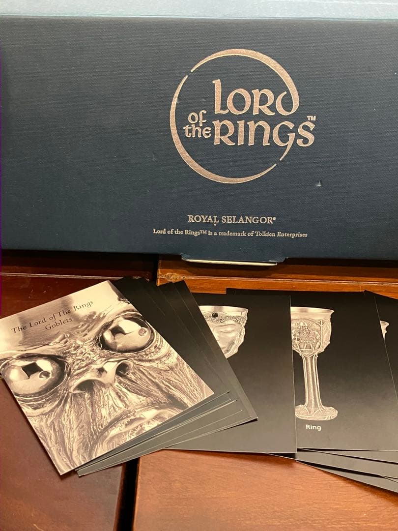 ロイヤルセランゴール ロードオブザリング ガンダルフ ゴブレット