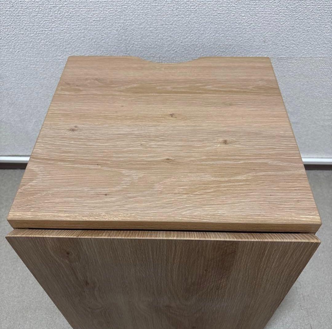 【送料込み】LOWYA サイドテーブル シャビーナチュラル コンセント2個口