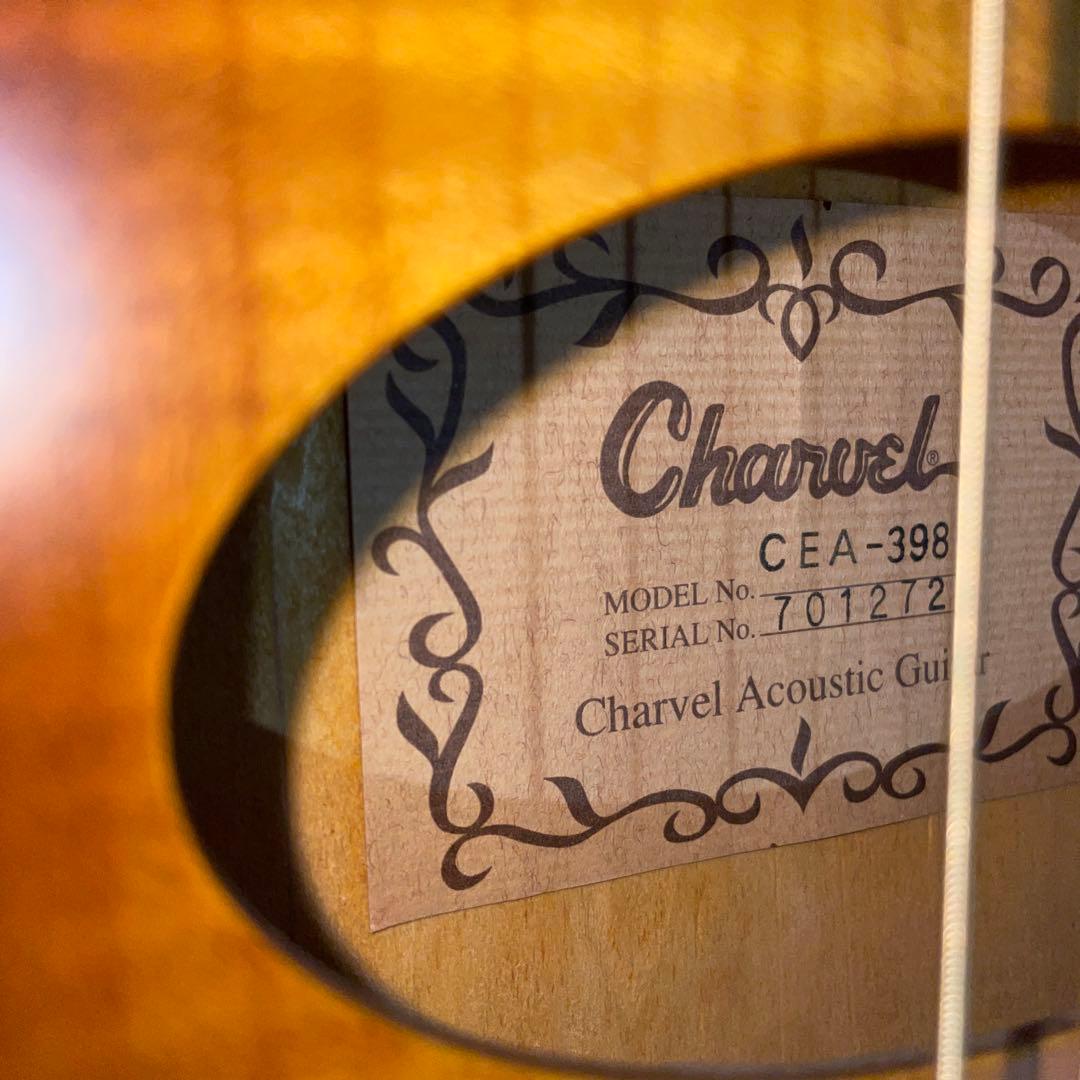 いい音！Charvel エレアコ アコースティックギター 希少レアミニギター