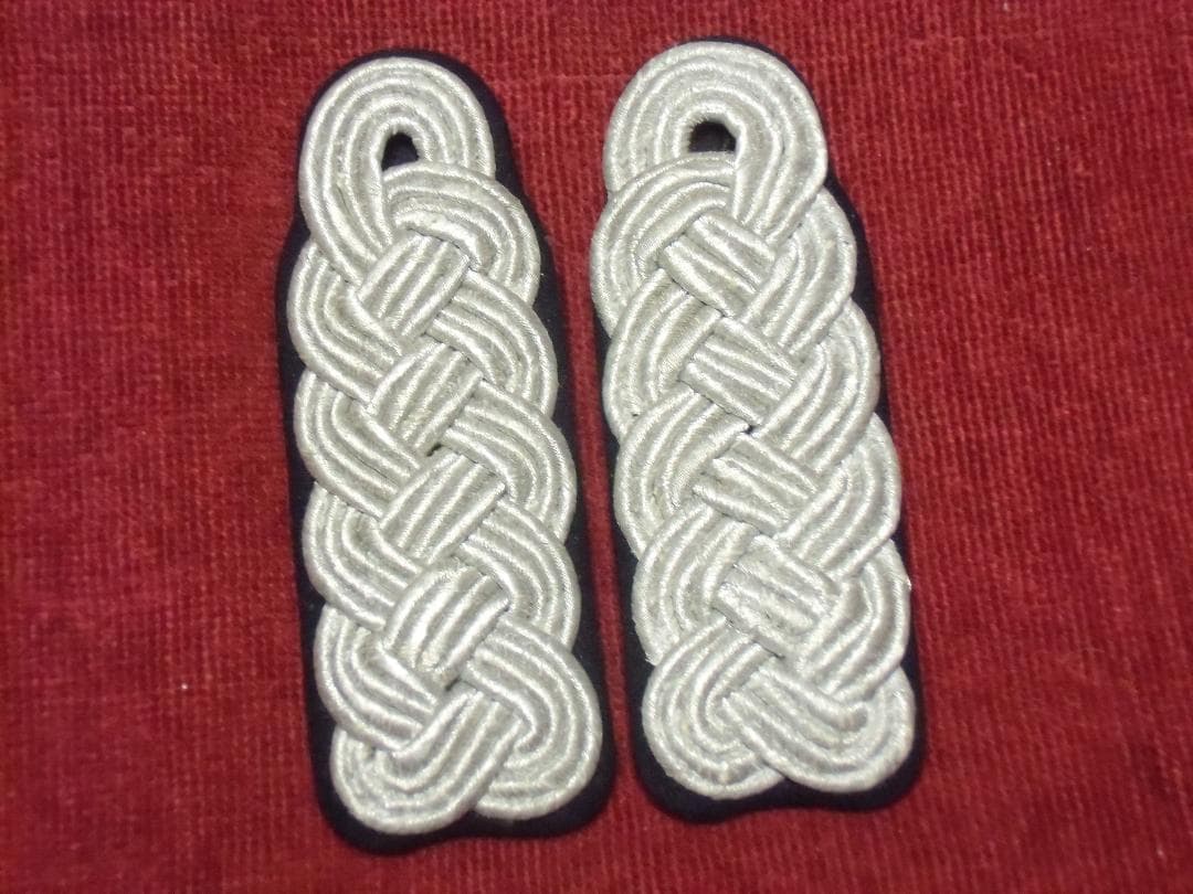 ドイツ軍＊海軍＊少佐肩章＊スリップオンタイプ（実物）-新品本物購入