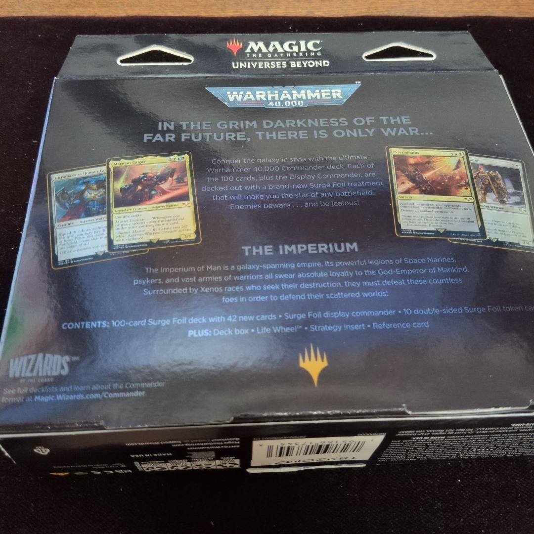 MTG ウォーハンマー40000 Collector's Edition 4種