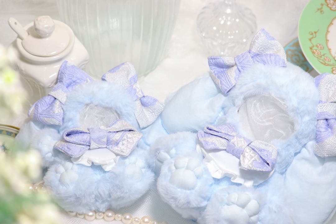 【約10cm 】手が動く♡肉球おすわりぬい服 NI2001