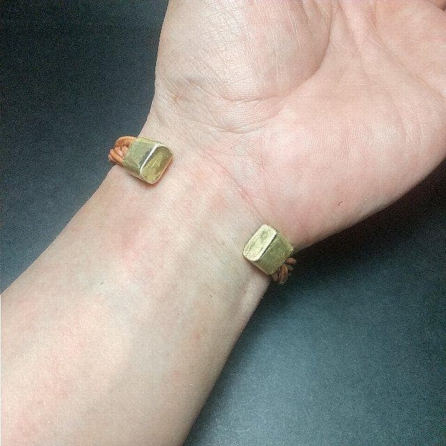 銅 バングル Viking warrior solid 16.2cm